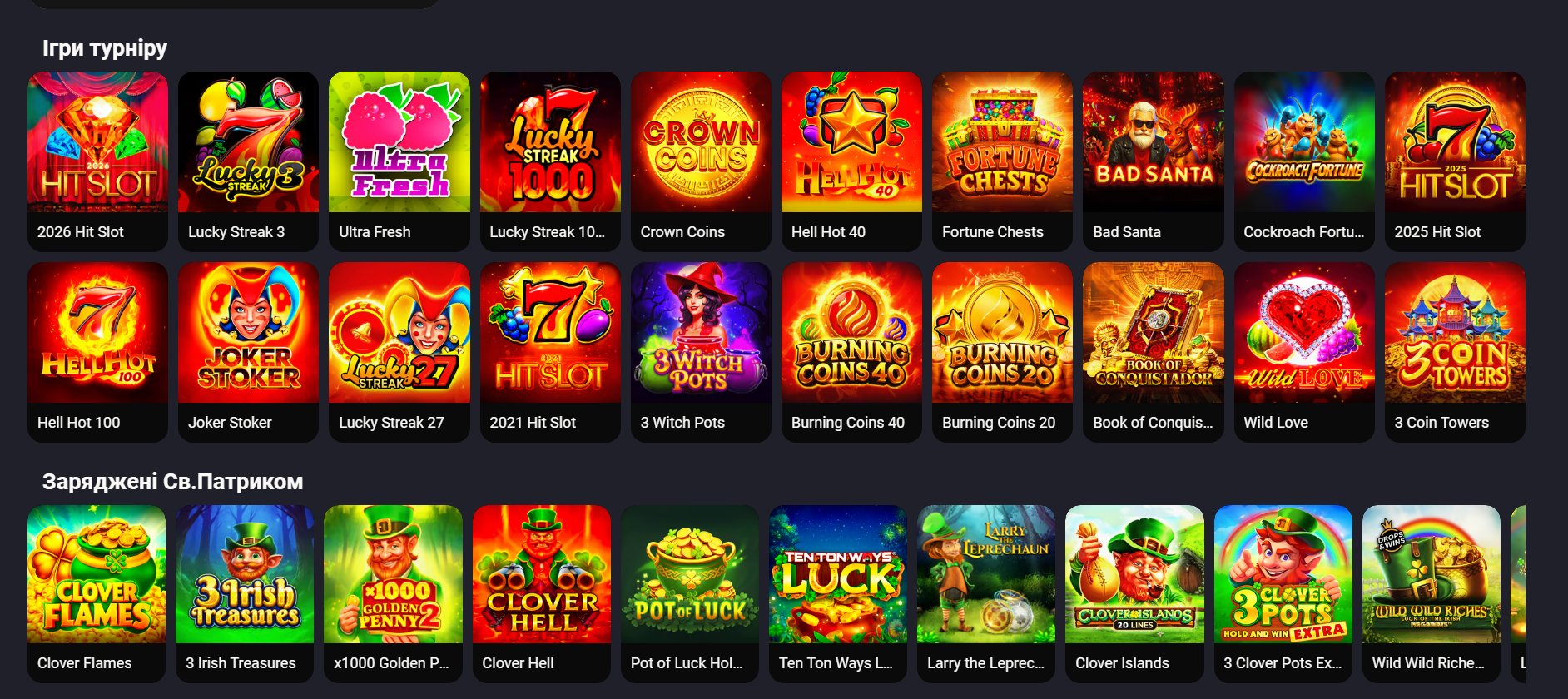 Топ слотів Gorilla Casino з RTP та провайдерами